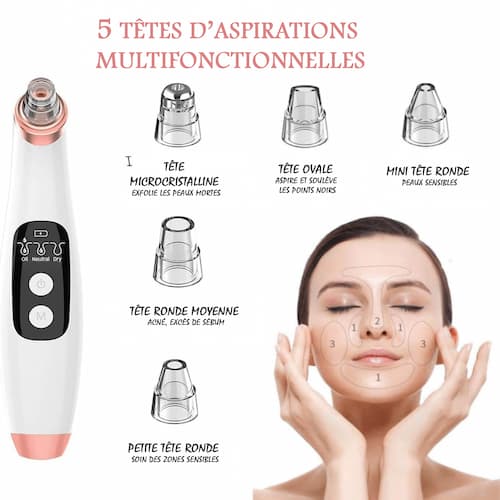 Aspirateur de points noirs